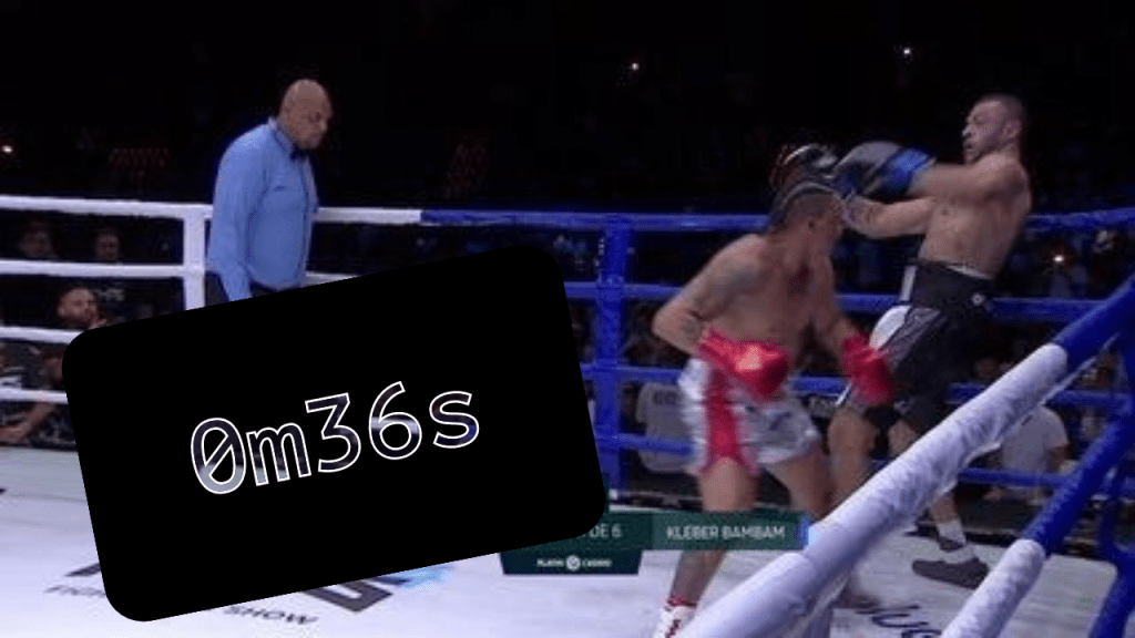 36 segundos de tempo&nbsp;perdido