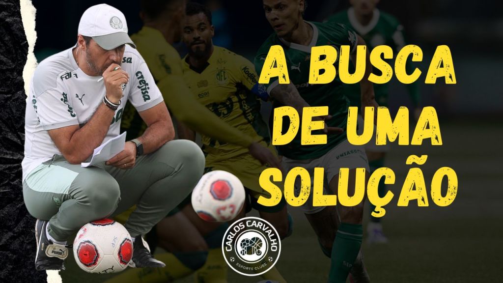 No youtube: análise de palmeiras 1 x 1&nbsp;mirassol