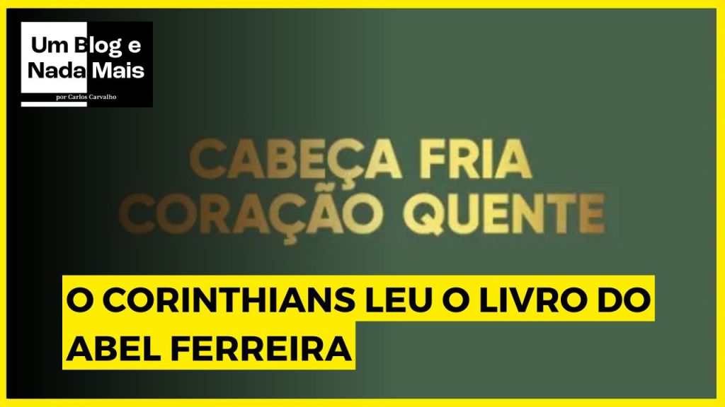Corinthians segue, pois teve ‘cabeça fria e coração&nbsp;quente’