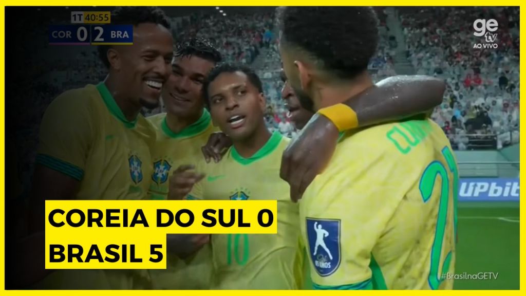 Coreia do Sul 0 x 5 Brasil: Brasileiros,&nbsp;calma!!!
